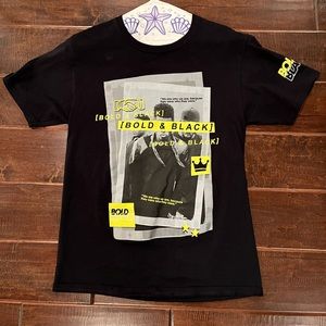 Black with neon T-shirt